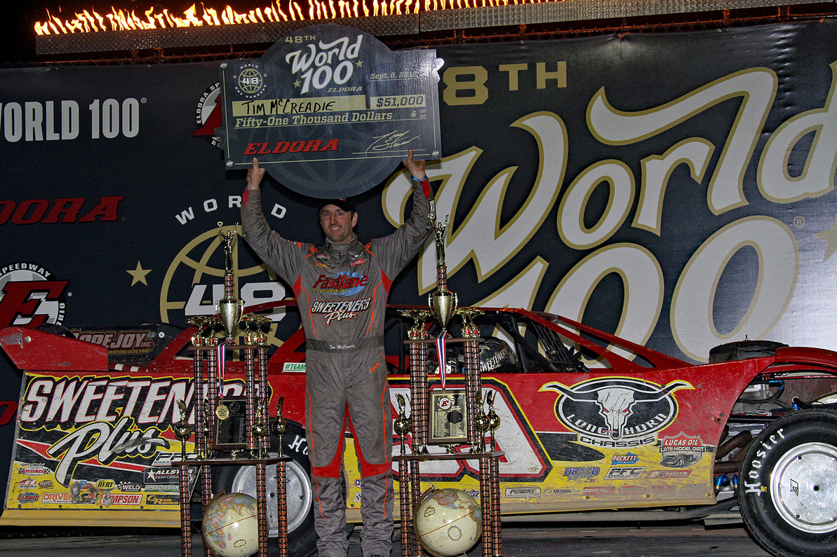 Congrats to Tim McCreadie On Winning The 48th World 100