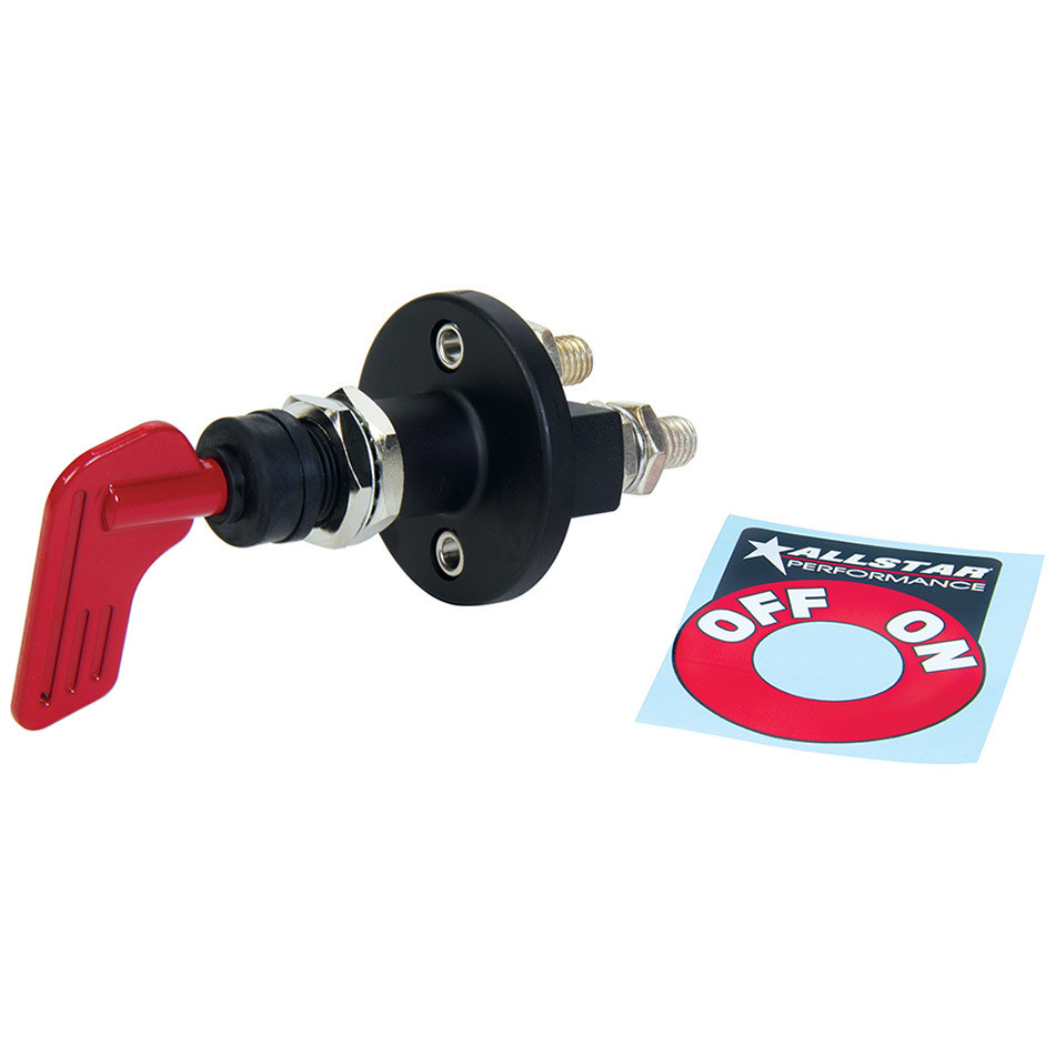 Battery Disconnect with Decal Key Style ALL80152 | Allstar Performance