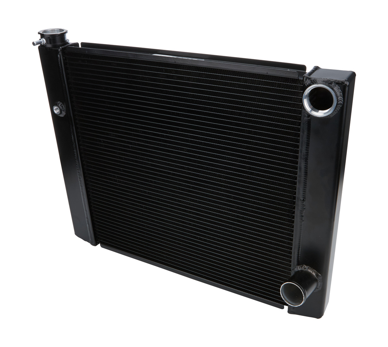 Dual Pass Radiator 19X24 1 Row Lightweight Black ALL30343