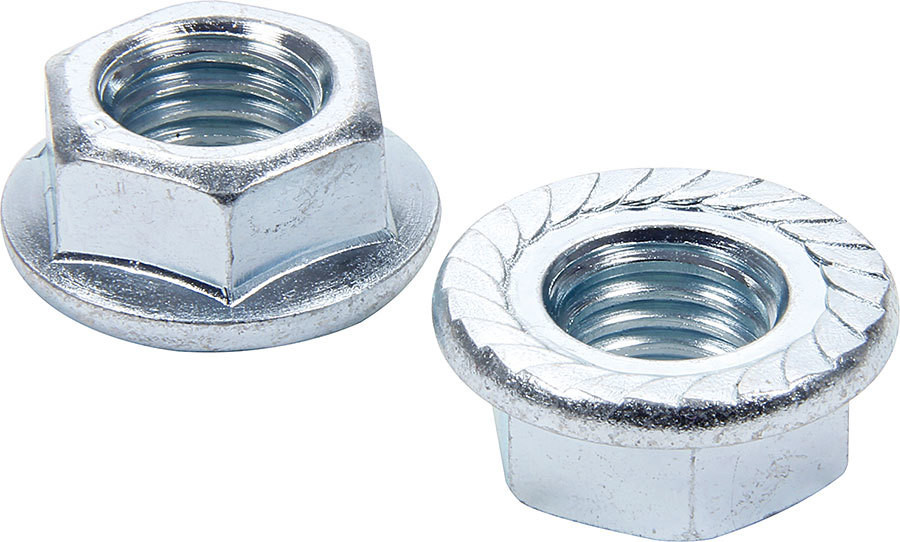 Serrated Flange Nuts 5/8-11 10pk | Allstar Performance