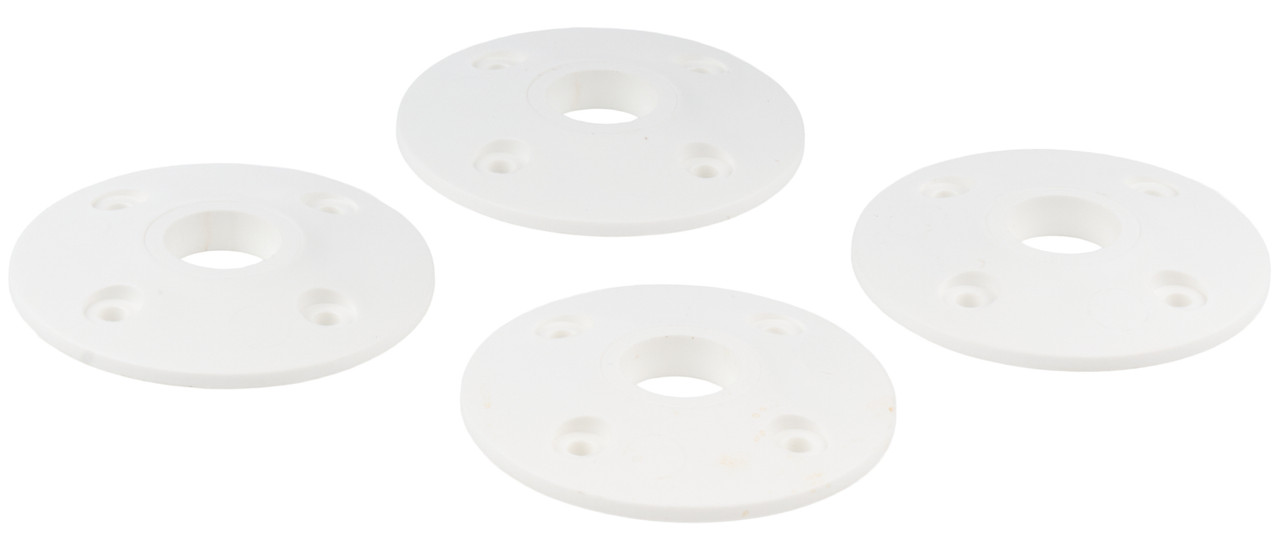 Scuff Plate Plastic White 4pk ALL18431 | Allstar Performance