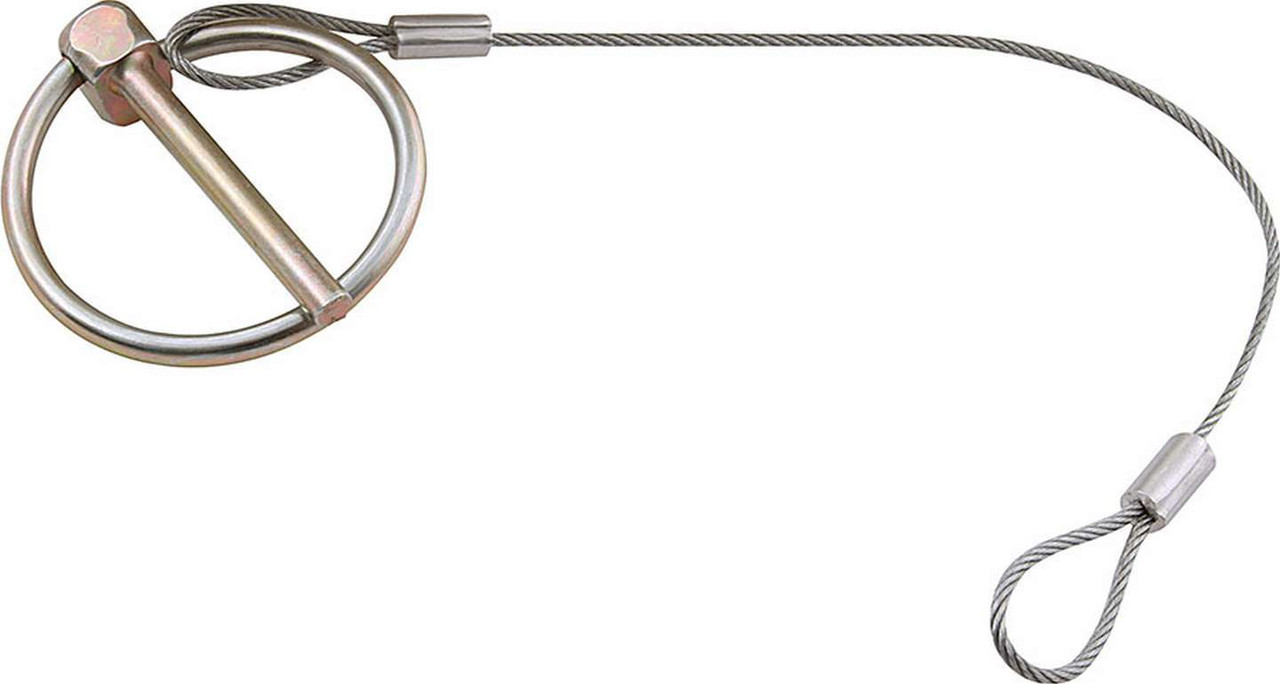 Flip-Over Clip 3/16in w/ 10in Lanyard | Allstar Performance
