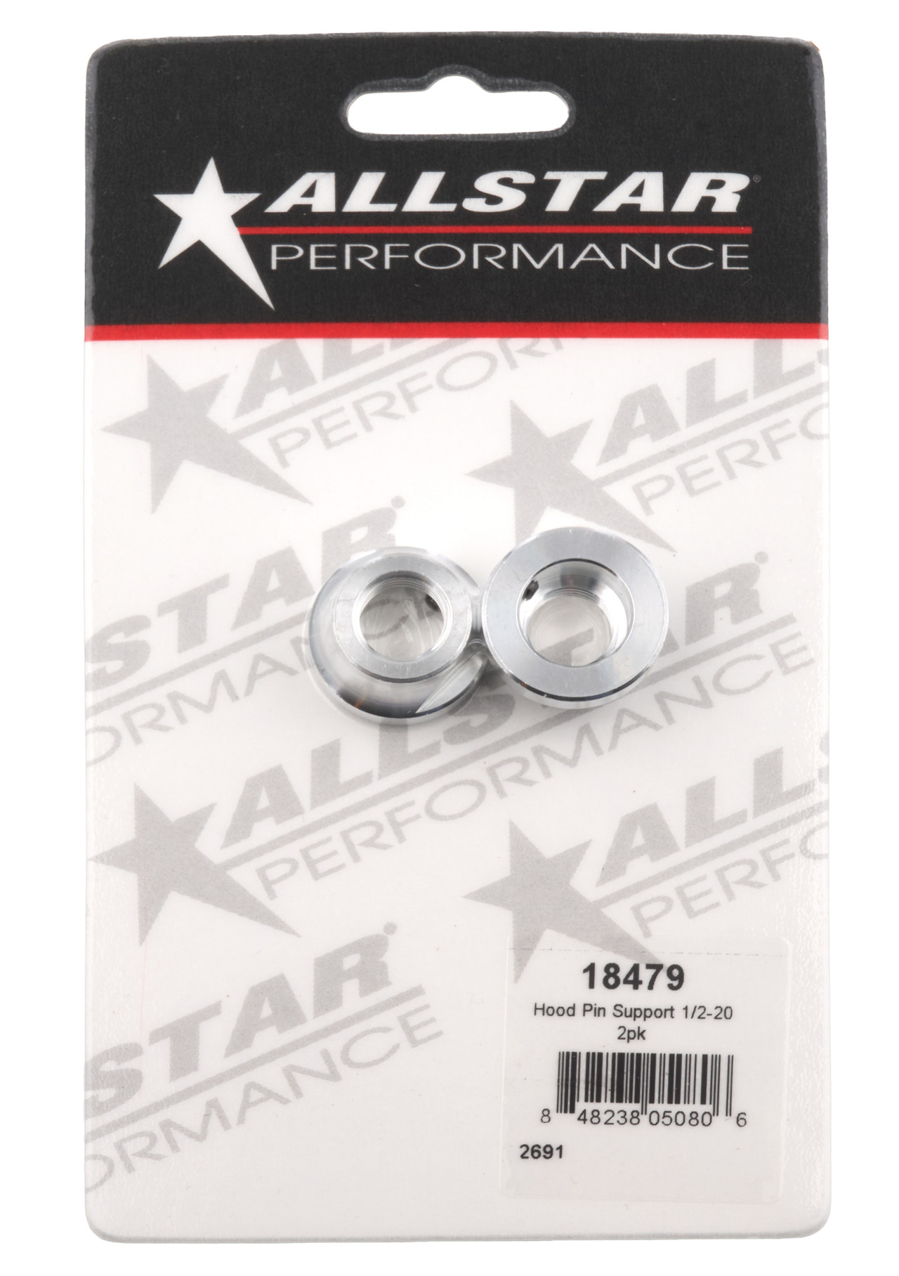 Hood Pin Support 1/2-20 Pair | Allstar Performance
