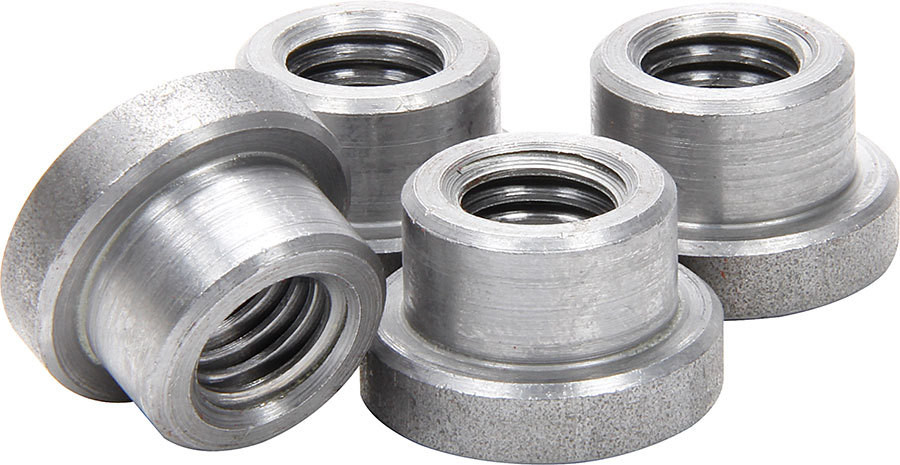 Weld On Nuts 1/2-13 Short 4pk | Allstar Performance