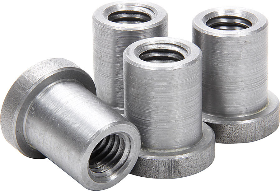 Weld On Nuts 1/2-13 Long 4pk | Allstar Performance