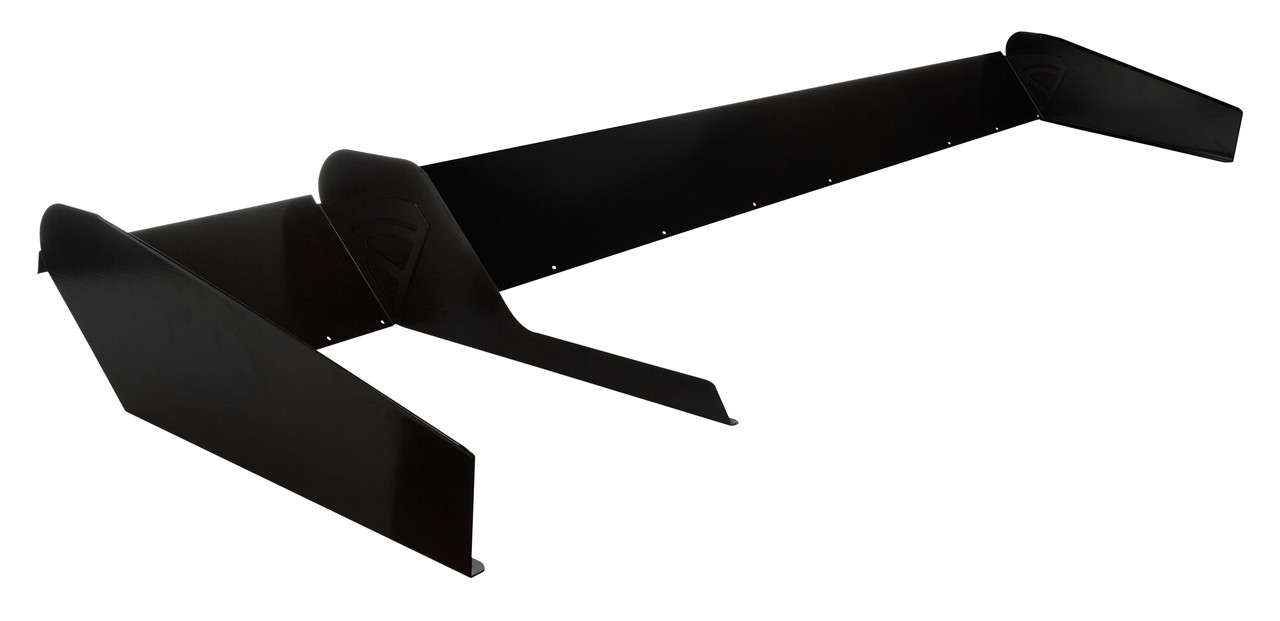 DLM 2 Piece Spoiler 8x72 Black | Allstar Performance