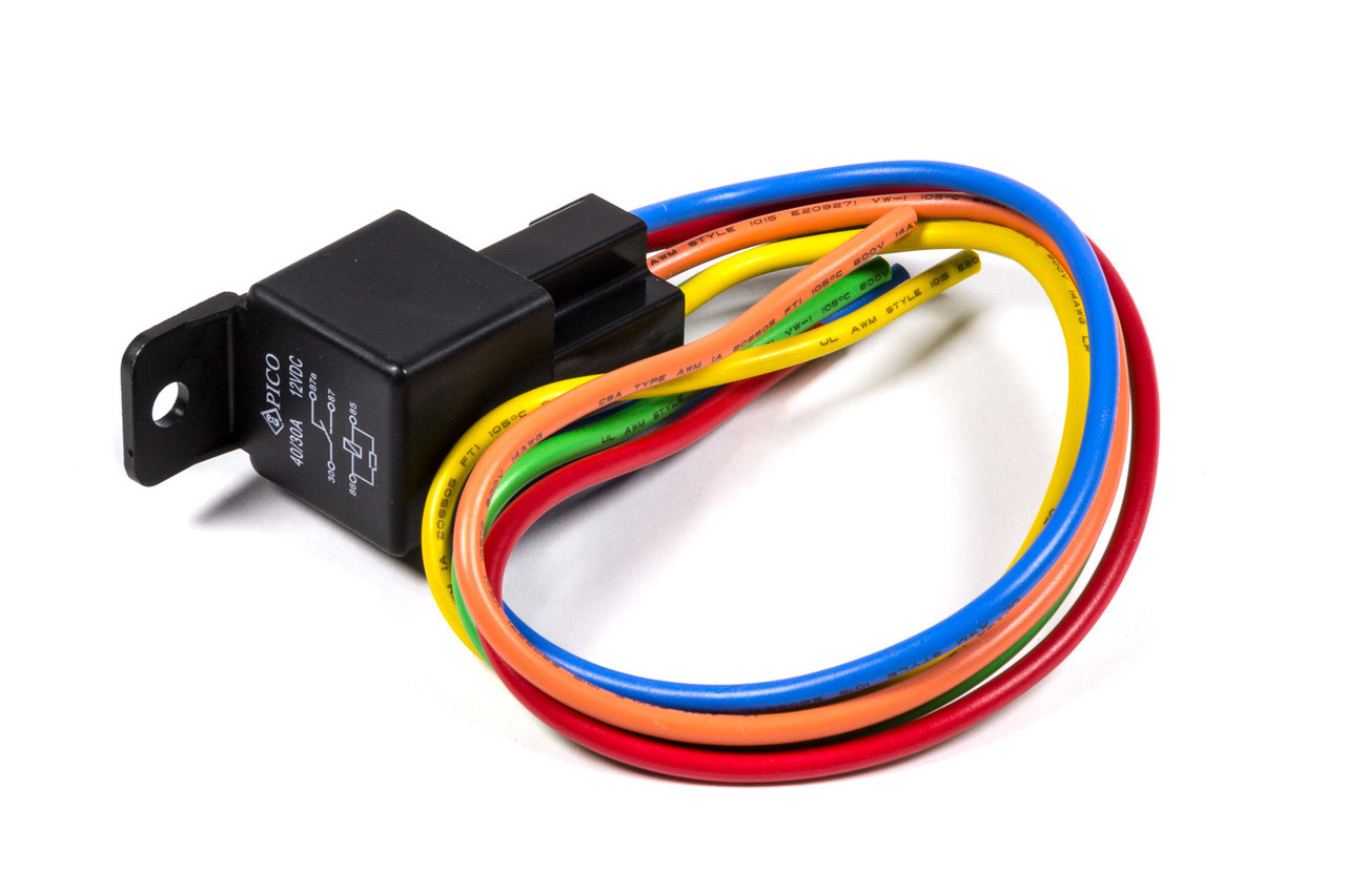 Relay with Wiring Harness 30amp | Allstar Performance
