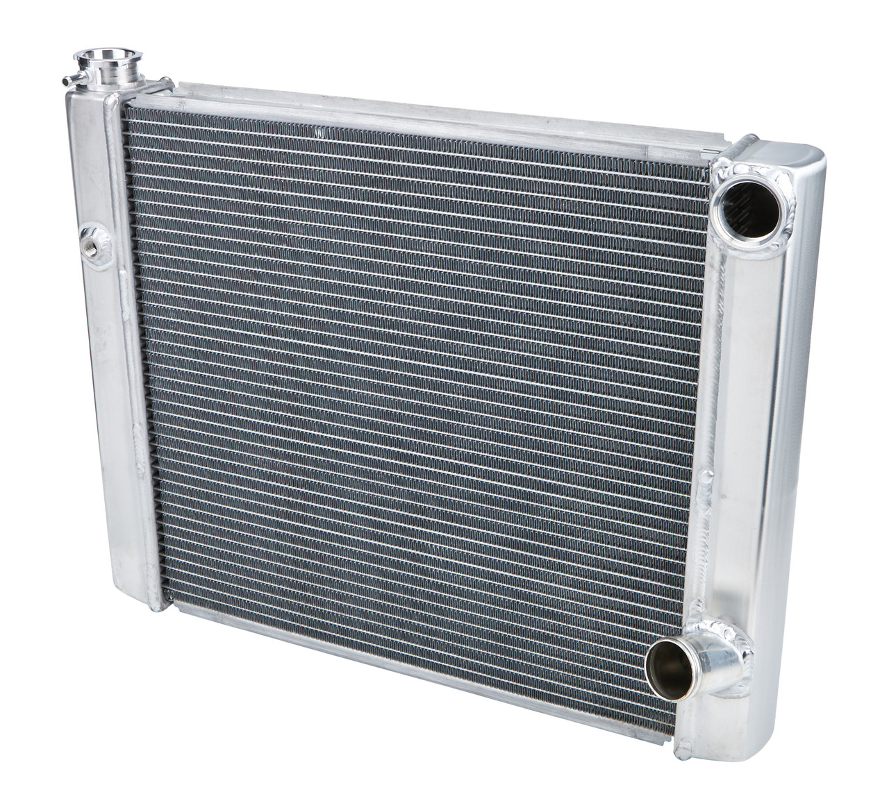 Custom Dual Radiators Dual Pass Radiator 19X24 With 1/4in Bung ALL30333