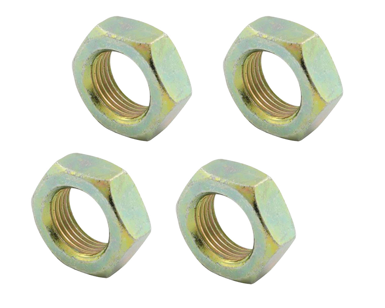 3/4-16 LH Steel Jam Nuts 4pk | Allstar Performance