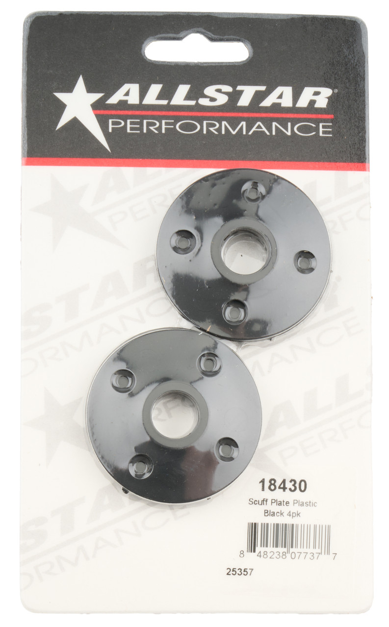 Scuff Plate Plastic Black 4pk ALL18430 | Allstar Performance
