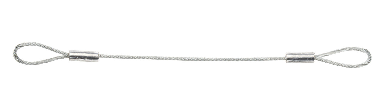 Hood Pin Lanyard Steel 6in Long | Allstar Performance