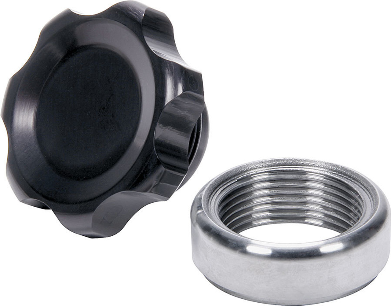 Weld-In Steel Bung Kit With 1-3/8" Opening Allstar Performance Aluminum Cap