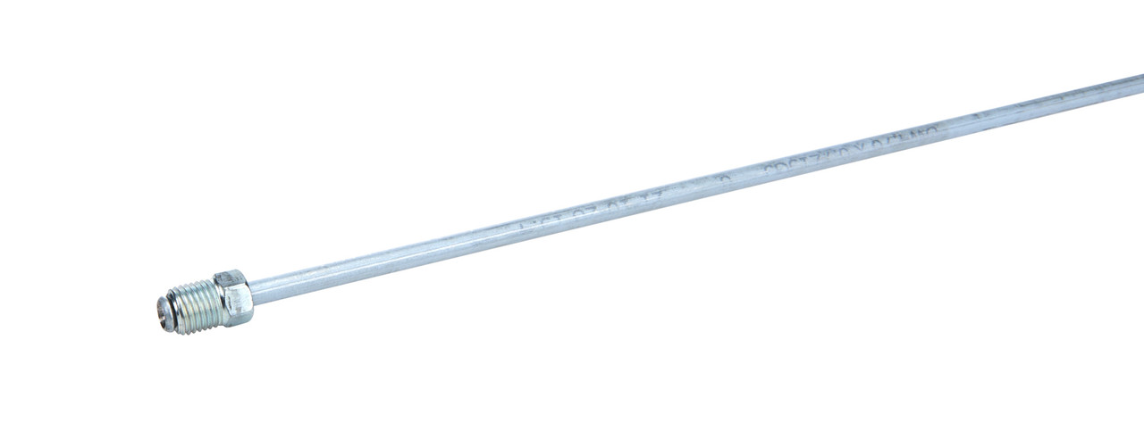 72 Inch Stainless Steel Brake Line – 3/16" With 3/8-24 Tube Nuts, 45° Double Flare