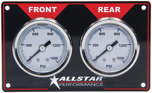 Brake Bias Gauge Panel Horizontal ALL80172 Allstar Performance Brake Bias Gauge Panel Horizontal ALL80172 Allstar Performance
