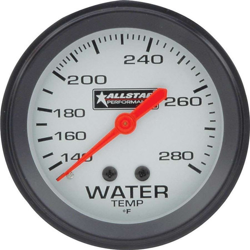 ALL Water Temp Gauge 140-280F 2-5/8in ALL80096 Allstar Performance ALL Water Temp Gauge 140-280F 2-5/8in ALL80096 Allstar Performance