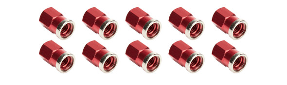 QC Gear Covers Nut 3/8-16in Thread Red ALL72059