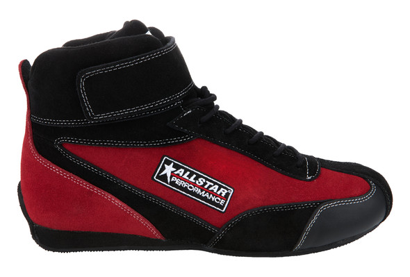 Driving Shoes SFI 3.3/5 Mid-Top Pro Series Black/Red 8 ALL918724