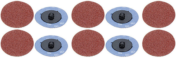 Twist Lock Sanding Disc 2in 60 Grit 10pk ALL12105 Allstar Performance