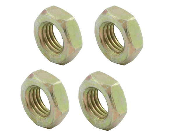 1/4-28 LH Steel Jam Nuts 4pk ALL18251 Allstar Performance