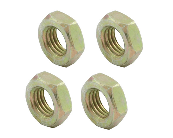 3/8-24 LH Steel Jam Nuts 4pk ALL18255 Allstar Performance