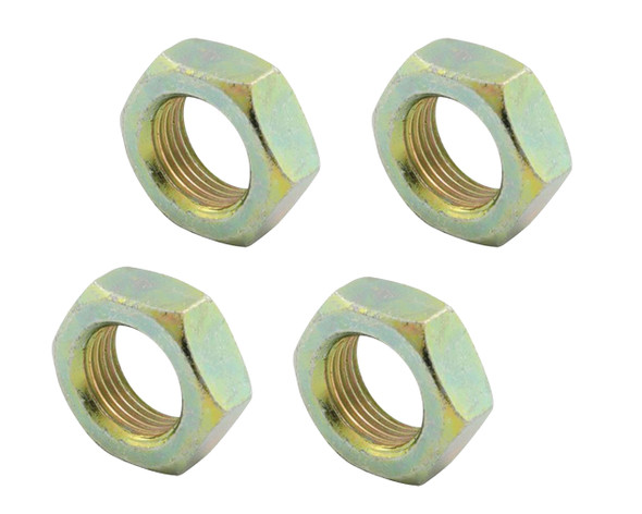 7/16-20 LH Steel Jam Nuts 4pk ALL18257 Allstar Performance