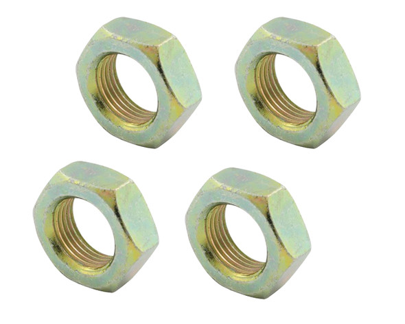 3/4-16 LH Steel Jam Nuts 4pk ALL18263 Allstar Performance