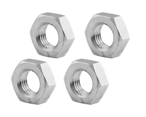 3/8-24 RH Aluminum Jam Nuts 4pk ALL18274 Allstar Performance