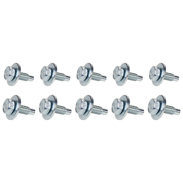 Body Bolt 3/4in 10pk Silver ALL16552 Allstar Performance