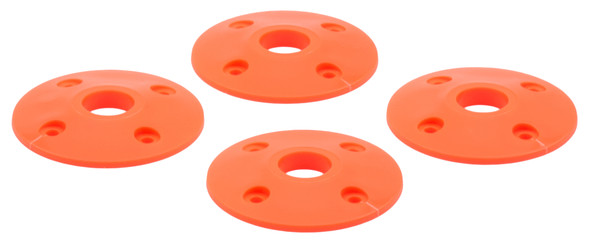 Scuff Plate Plastic Fluorescent Orange 4pk ALL18439
