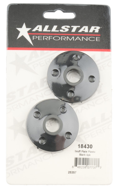Scuff Plate Plastic Black 4pk ALL18430 | Allstar Performance