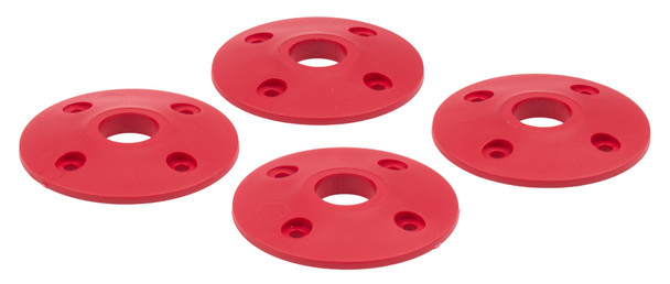 Scuff Plate Plastic Red 4pk ALL18432