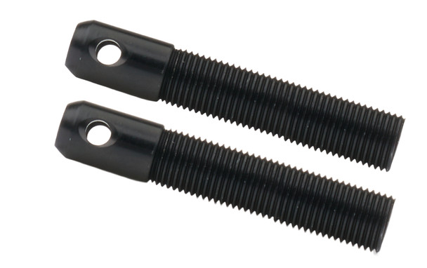 Replacement Lightweight Aluminum Pins 1/2in Black 2pk ALL18495