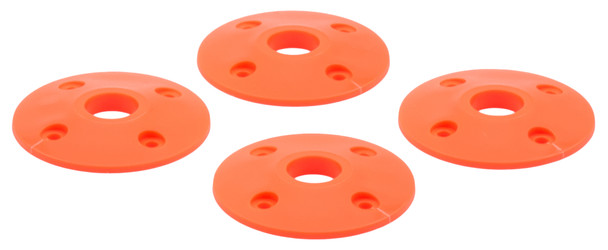 Scuff Plate Plastic Fluorescent Orange 4pk ALL18439