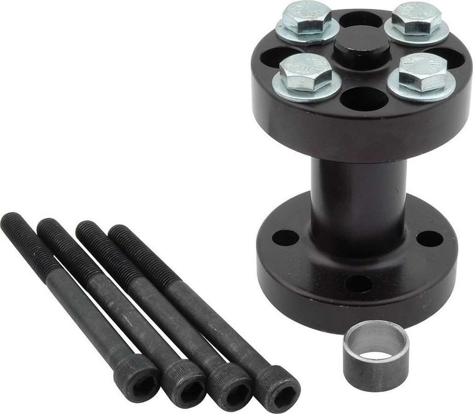 Fan Spacer Kit 2.50 Black Anodize Allstar Performance
