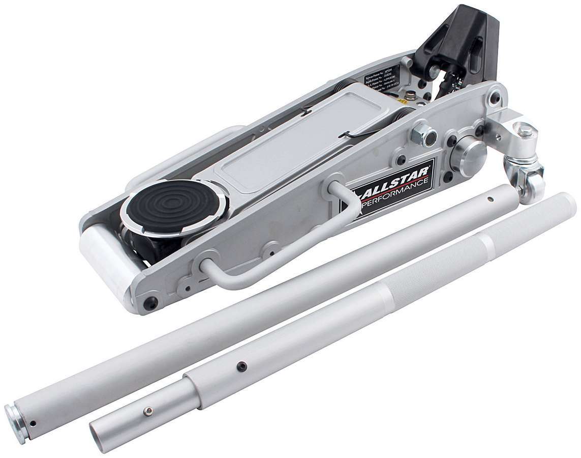 Aluminum Racing Jack 6 Pump Silver | Allstar Performance