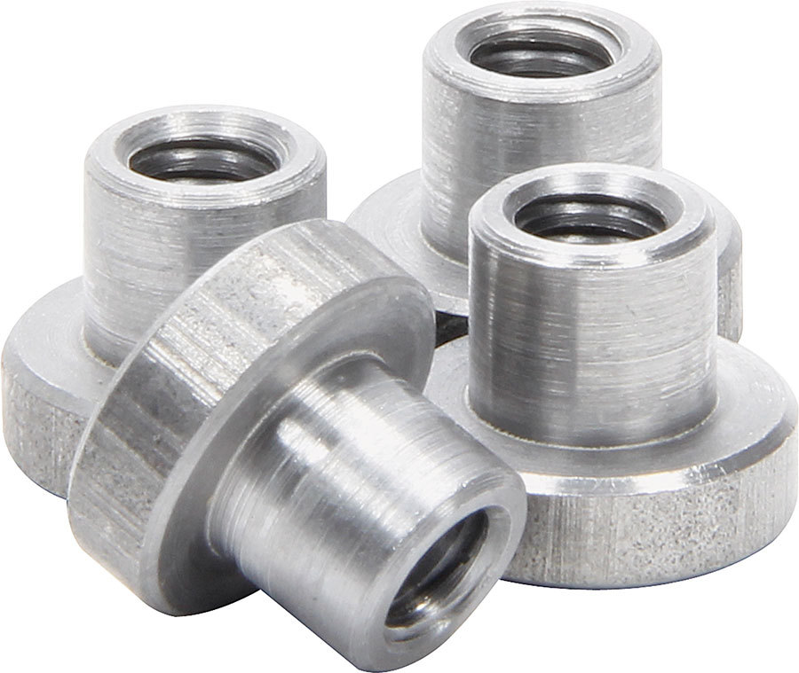 Weld On Nuts 1/4-20 3/4 in OD 4pk | Allstar Performance