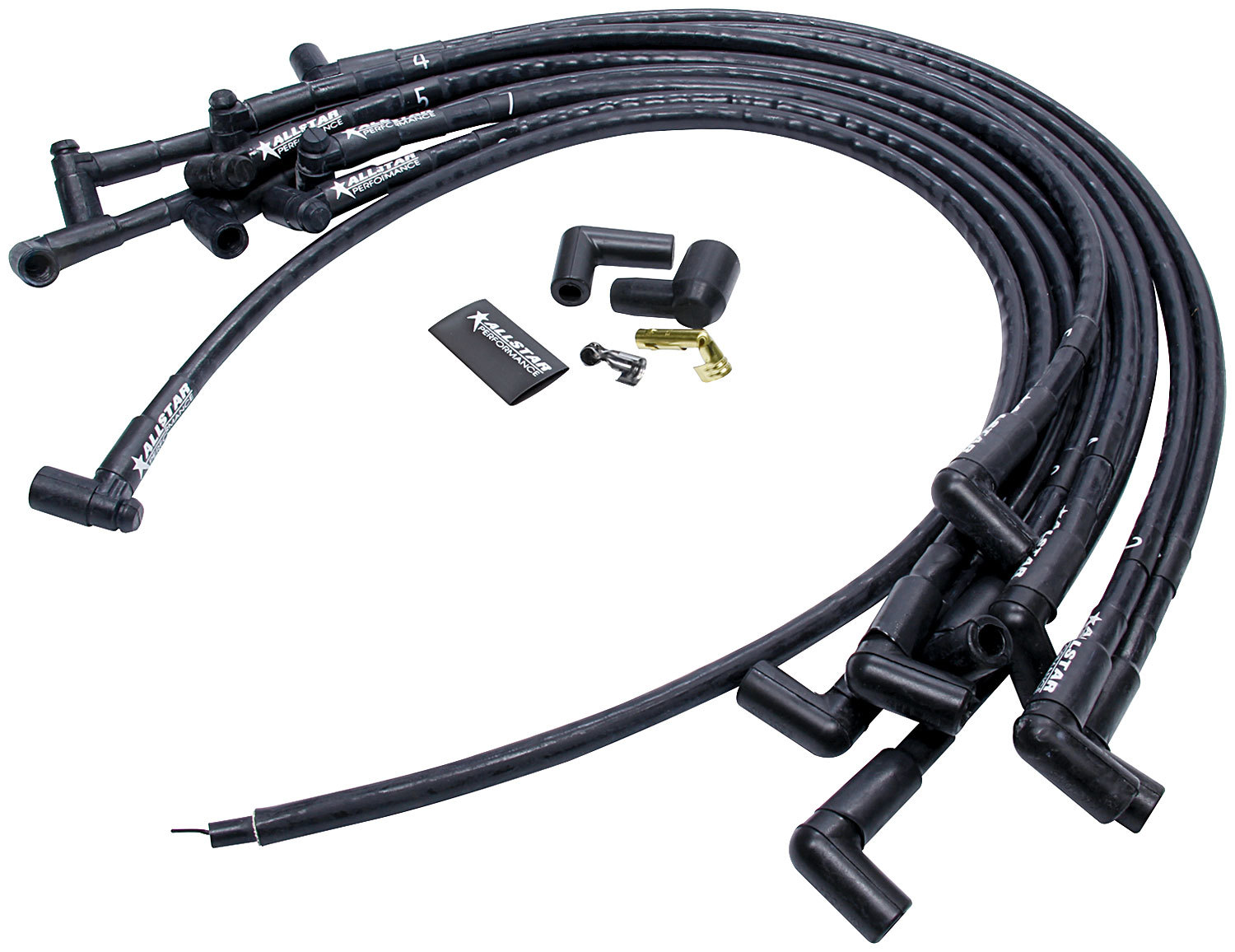 Universal Spark Plug Wire Set 8mm 90 Degree HEI ALL81360