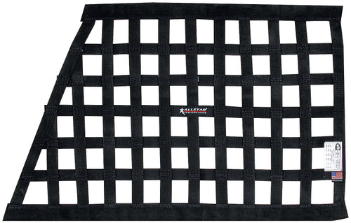 Window Net Border Style Angled Black SFI ALL10288