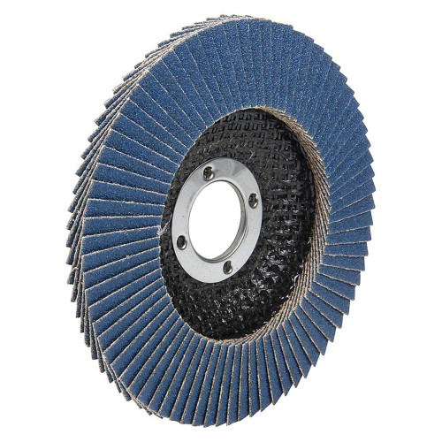 SKYSHALO Flap Discs 60 Grit, 4-1/2in. X 7/8 In. Flap Discs For Angle Grinder, Type 29 Zirconia Flap Sanding Disc, Grinding Wheels