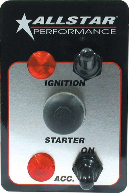 Switch Panel Two Switch w/Lights | Allstar Performance
