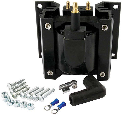 Uxcell Aluminum Alloy Ignition Coil Support Bracket – Black, Durable Car Coil Mount
