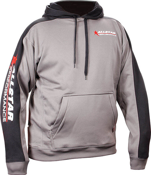 Allstar Hooded Sweatshirt L Silver | Allstar Performance