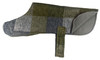 Green and Gray Check Fleece Dog Coat