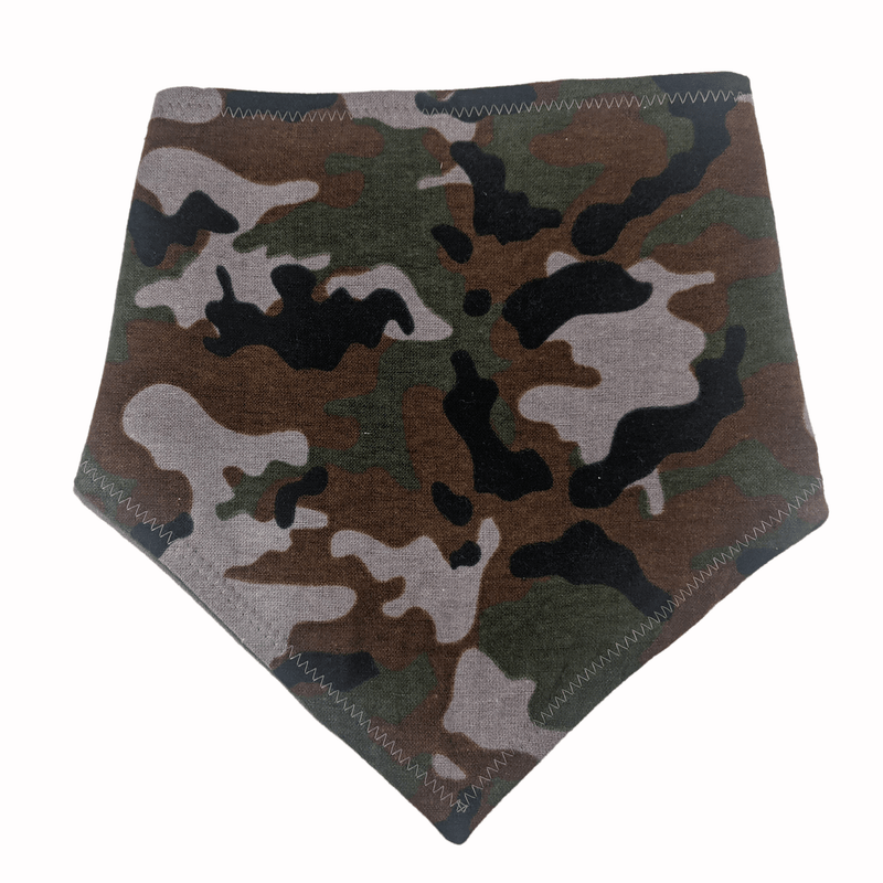 Camo Flannel Dog Bandana