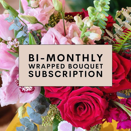 Bi-Monthly Wrapped Bouquet Subscription