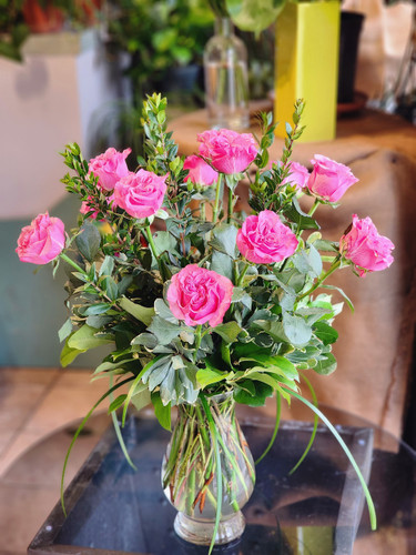 Long Stemmed Country Blues Roses