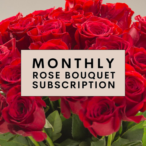 Monthly Rose Bouquet Subscription