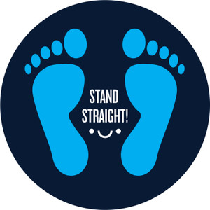 Kids Stand Here Indoor Floor Graphic