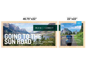 Global Great Rides Glacier National Park Opto Header Set