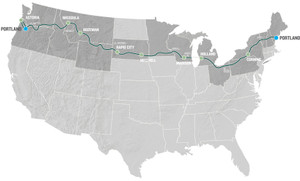 Global Great Rides Portland to Portland Wall Application C